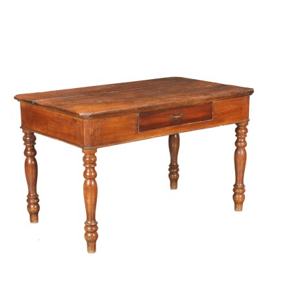 Table Oak Italy XIX Century