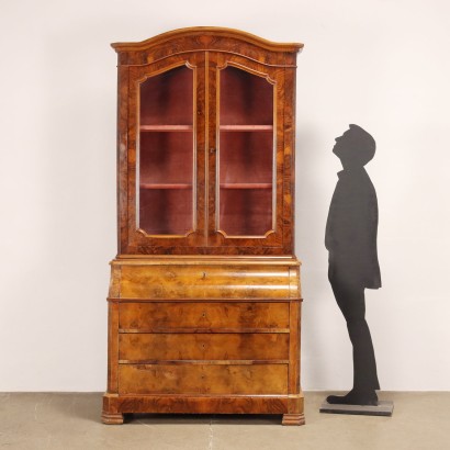 Bookcase with Flap Walnut France XIX Century