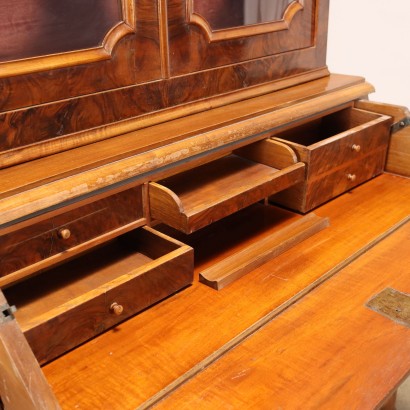 Bookcase with Flap Walnut France XIX Century