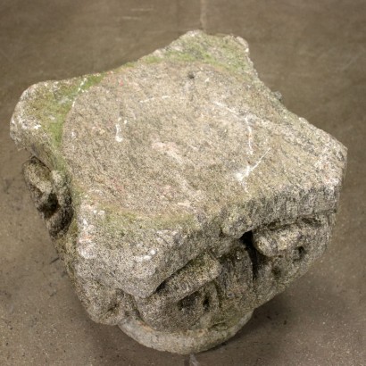 antigüedades, piedras, antigüedades de piedra, piedras antiguas, piedras italianas antiguas, piedra antigua, piedra neoclásica, piedra del siglo XIX, capitel de granito