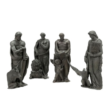 The Four Evangelists Bronze Italy 1941