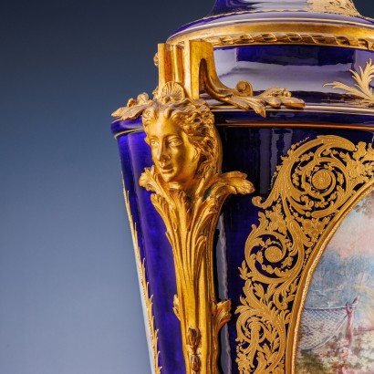 Sèvres Porcelain Vase France XIX Century