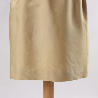 Vintage Cocktail Dress Silk Size 12 Italy 1940s-1950s