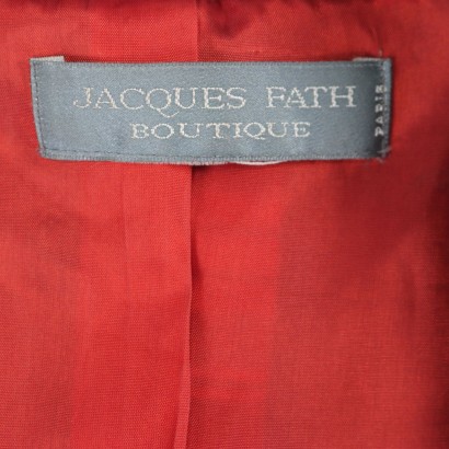 J. Fath Jacke Tartan Gr. 44 Frankreich 1990er