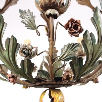 Chandelier Shear Plate Italy XX Century