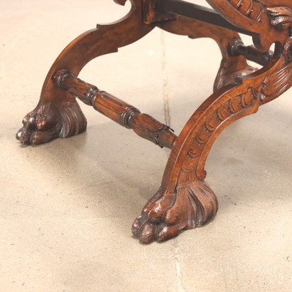 Neo-Renaissance Style Chair Beech Italy XX Century