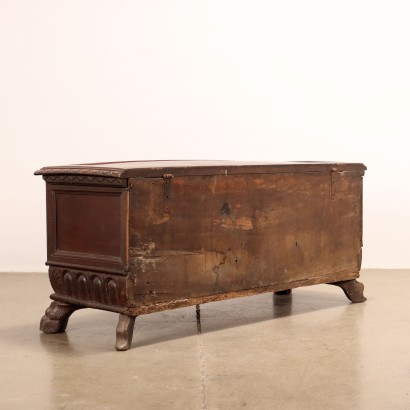 Baroque Chest Walnut Italy XVII Century