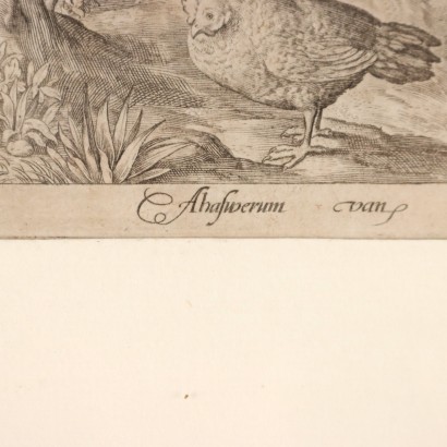 Gravure de Nicolas De Bruyn Hollande 1594