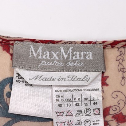 Max Mara Kleid Seide Gr. 44 Italien