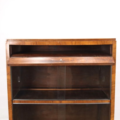 Bookcase Walnut Italy 1940s