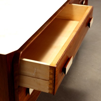 Chest of Drawers Walnut Italy 1960s