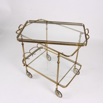Service Trolley Glass Italy 1950s-1960s