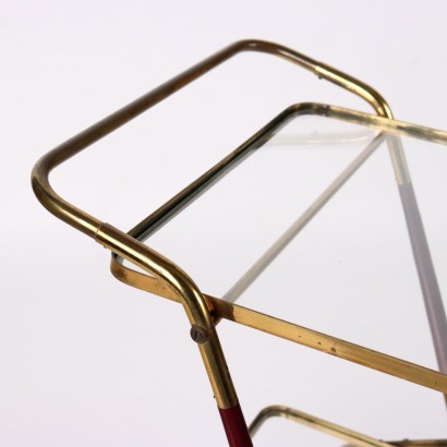 Service Trolley Brass Italy 1950s