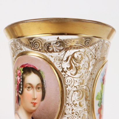 Groupe de 10 Verres Verre Europe XIX Siècle