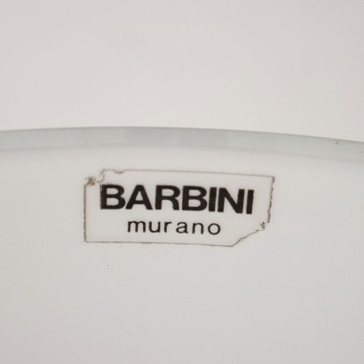 Schale Glas Man. Barbini Italien 1970er-1980er