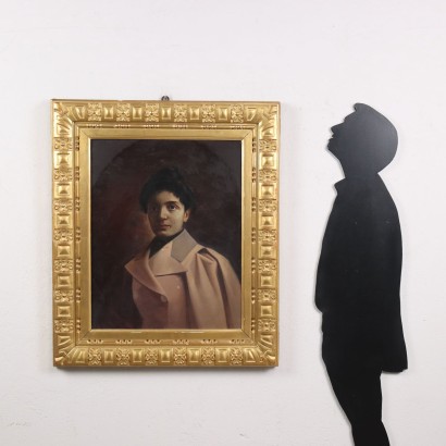 arte, arte italiano, pintura italiana del siglo XIX, Retrato femenino de principios del '9