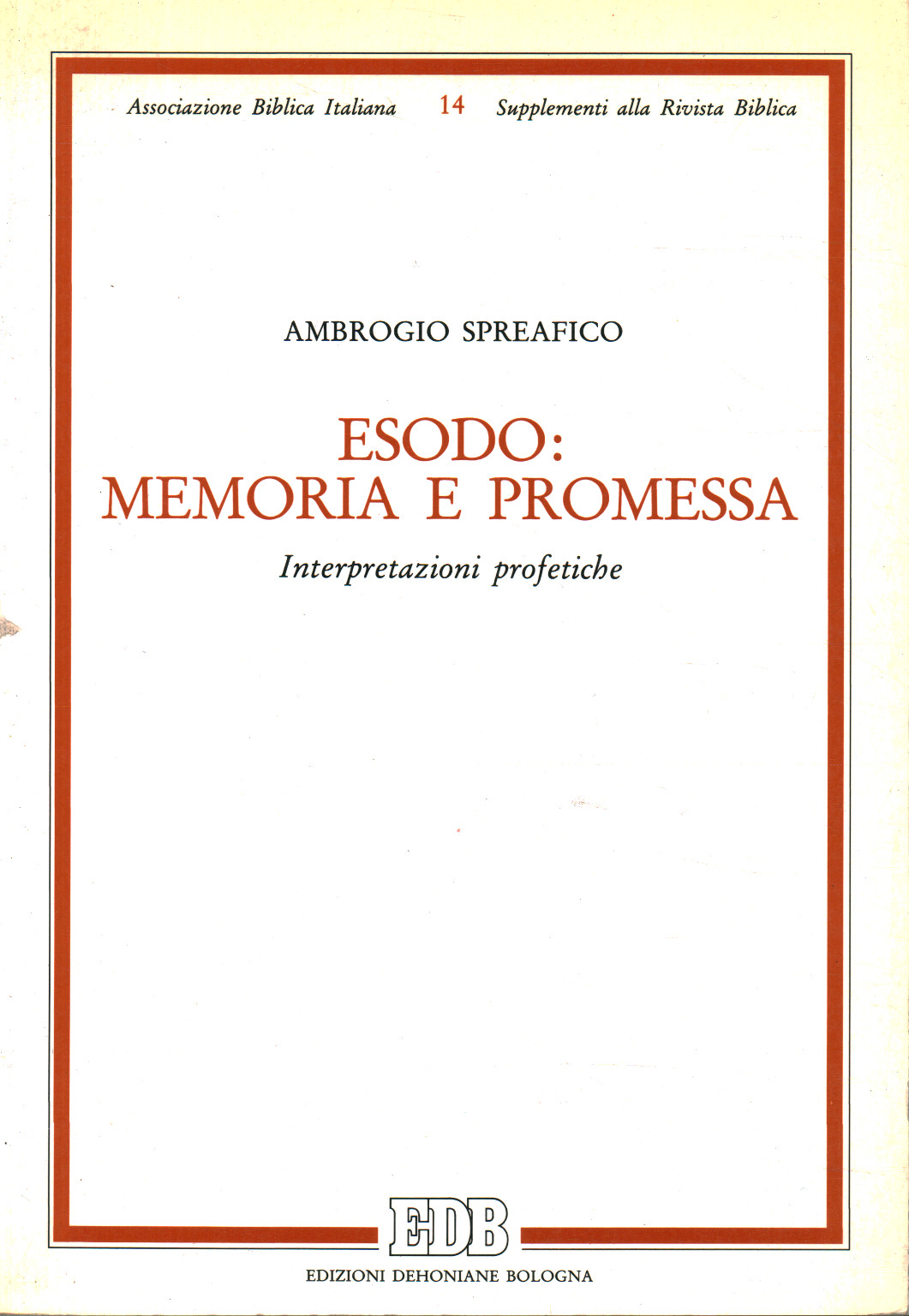 Éxodo: memoria y promesa