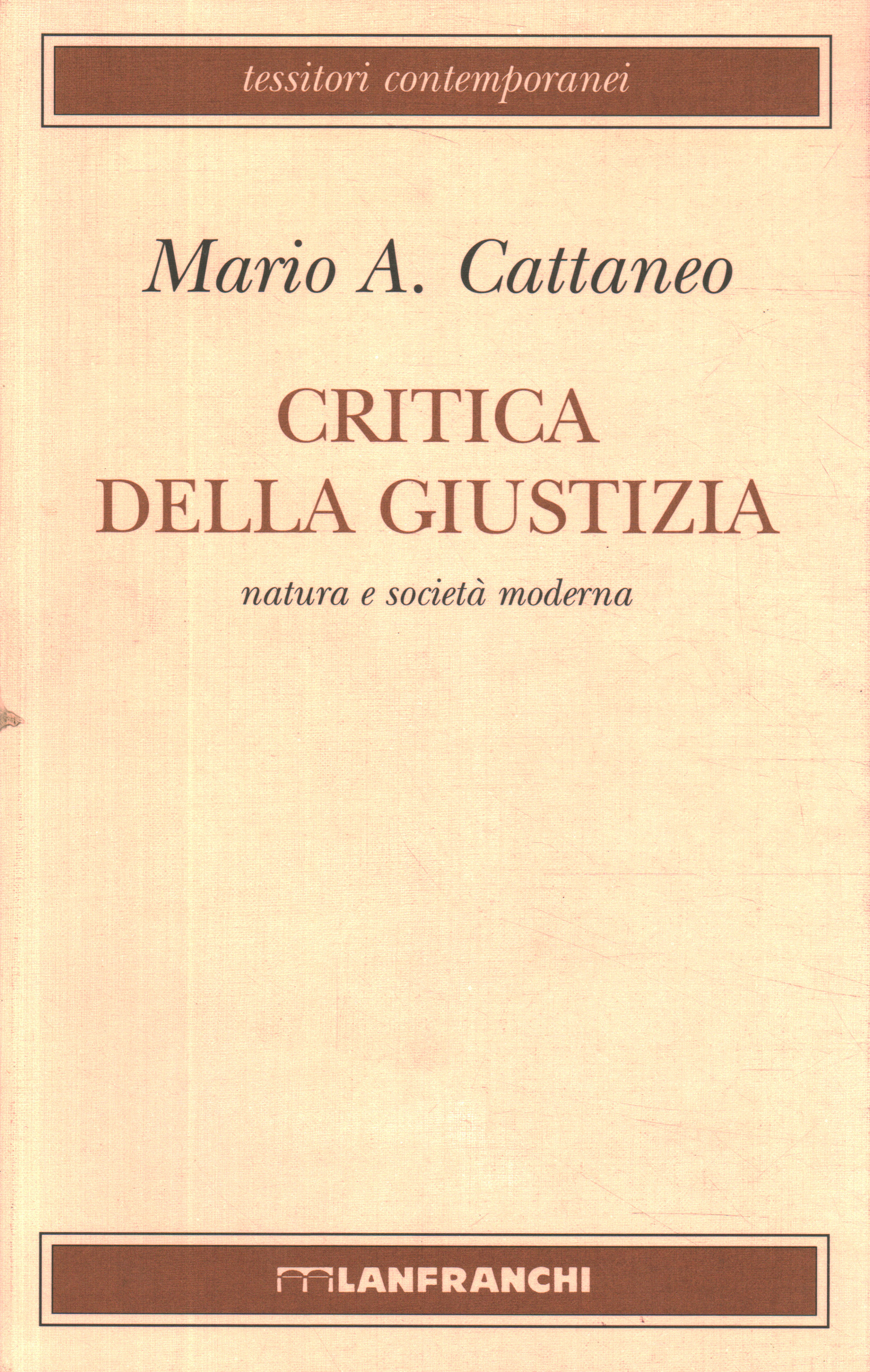 Critica della giustizia