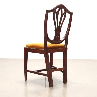antiquariato, sedia, antiquariato sedie, sedia antica, sedia antica italiana, sedia di antiquariato, sedia neoclassica, sedia del 800,Gruppo di Sedie in Stile Hepplewhite