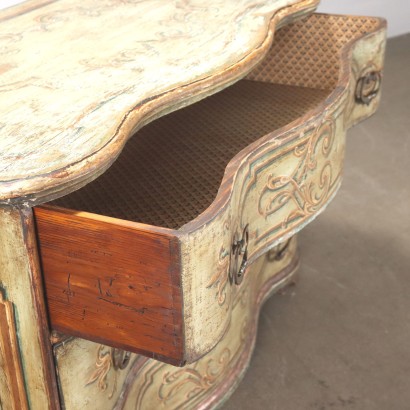 Commode Baroque Pin Italie XVIII Siècle