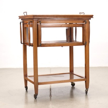 Liberty Table Mahogany Italy XIX-XX Century