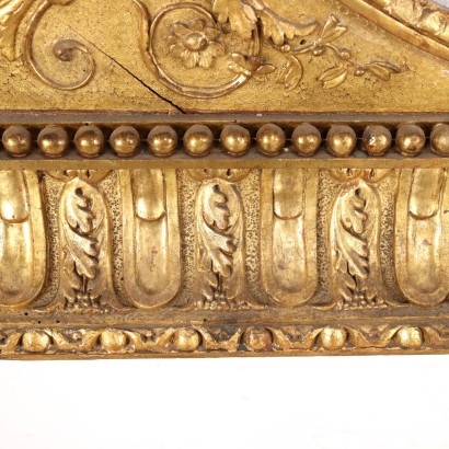 Empire Frame Gilded Wood Italy XIX Century