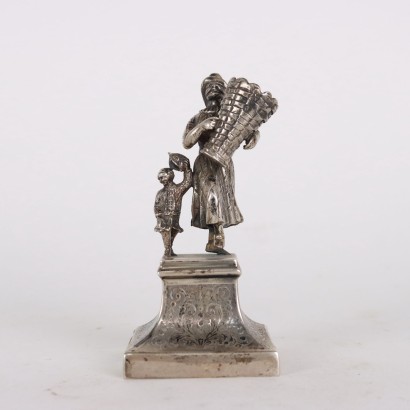 Paire de Figurines Argent Italie XIX Siècle