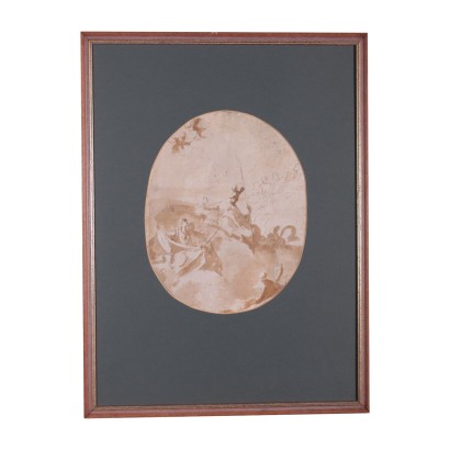 Acquarello di Carlo Carloni, ambito di