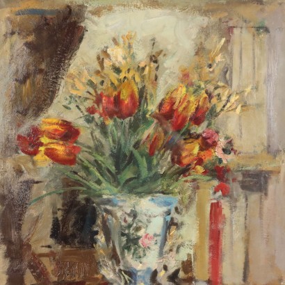 arte, arte italiana, pittura novecento italiana,Dipinto di Cesare Monti Tulipani, 1947,Cesare Monti,Dipinto di Cesare Monti Tulipani, 1947,Dipinto di Cesare Monti Tulipani, 1947,Dipinto di Cesare Monti Tulipani, 1947,Dipinto di Cesare Monti Tulipani, 1947,Dipinto di Cesare Monti Tulipani, 1947,Cesare Monti