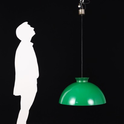 Deckenlampe Methacrylat Italien 1960er