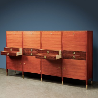 P. Buffa Cabinet Maple Italy 1950s