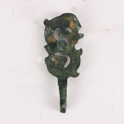 Bronzeschnalle China Shang-Dynastie 1675 v - ca. 1046 v. Chr