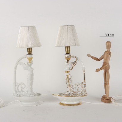 antiquariato, ceramica, antiquariato ceramica, ceramica antica, ceramica antica italiana, ceramica di antiquariato, ceramica neoclassico, ceramica del 800,Coppia di Lampade Manifattura Capodimonte%,Coppia di Lampade Manifattura Capodimonte%,Coppia di Lampade Manifattura Capodimonte%,Coppia di Lampade Manifattura Capodimonte%