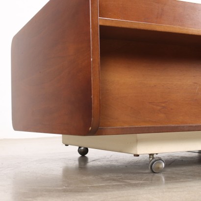 Coffee Table Walnut Italy 1970s