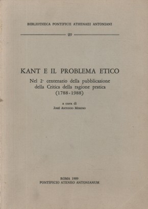 Kant e il problema etico