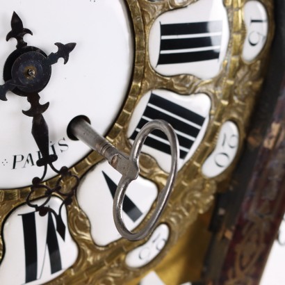 Reloj estilo Boulle con estante,Reloj estilo Boulle con estante M