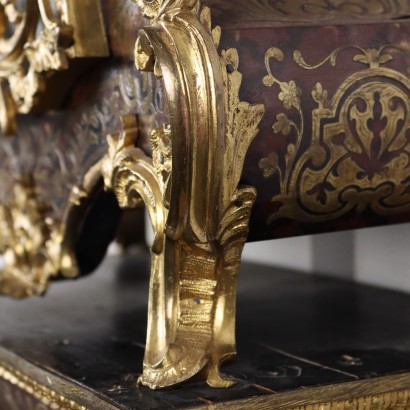 Orologio in Stile Boulle con Mensola,Orologio in Stile Boulle con Mensola M