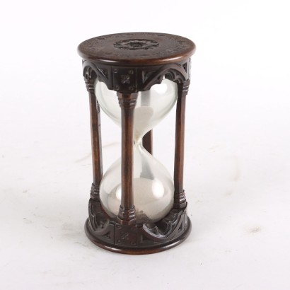 Neo-Gothic Hourglass Walnut Italy XIX Century