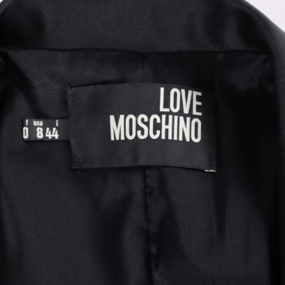 moschino, love moschino, love moschino secondhand, moschino secondhand, blazer, blazer nero, blazer mochino,Blazer Love Moschino