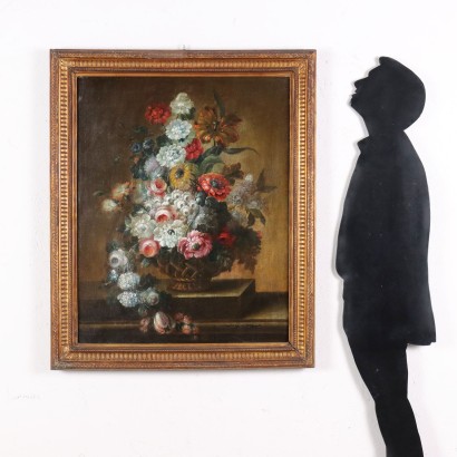 Nature Morte Huile sur Toile Italie XX Siècle