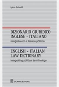 Englisch - Italienisches Rechtswörterbuch