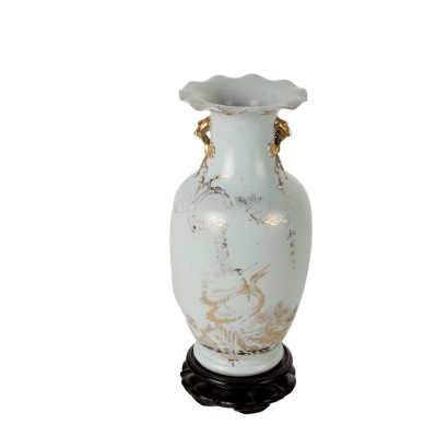 Vase Porcelaine Chine XX Siècle