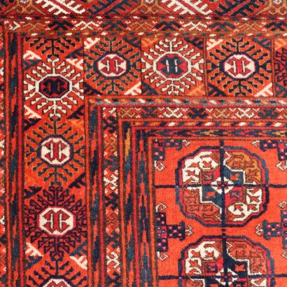 Tapis Boukhara Laine Noeud Fin Turkmenistan