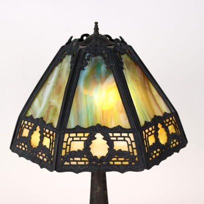 Liberty Style Lamp Metal Italy XX Century