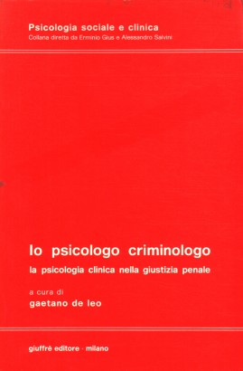 Io psicologo criminologo