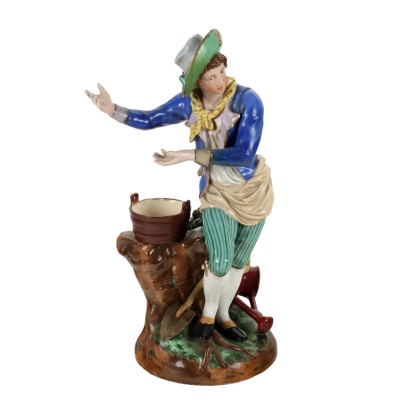 Petite Statue Porcelaine France XIX-XX Siècle