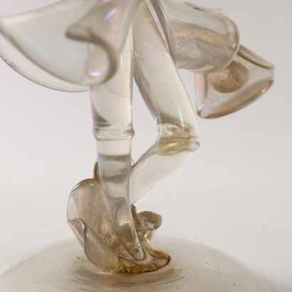 oggetto vetro,Statua in Vetro Manifattura Seguso