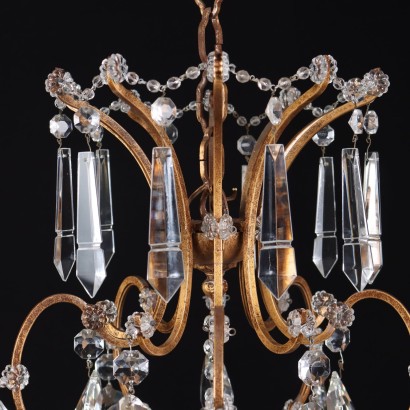 Chandelier Glass Italy XX Century