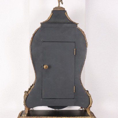 Boulle Style Clock with Shelf Bronze Europe XX Century