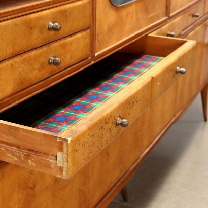 Cupboard Oak Italy 1950s-1960s